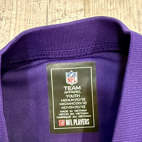 Justin Jefferson youth medium jersey. New with tags - Picture 3 of 4